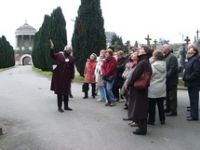 Visite du cimetière du Nord : monuments architecturaux et particularités. Le samedi 4 février 2012 à Rennes. Ille-et-Vilaine. 